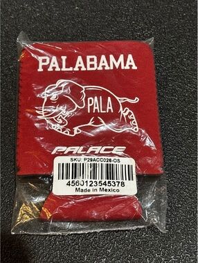 Palace Palabama Red Can Coozie Sleeve NEW